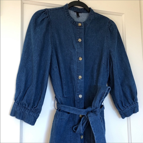 Who What Where Denim Dress - Picture 5 of 5